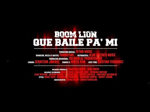 Boom Lion - Que Baile Pa' Mi (Vídeo Clip)