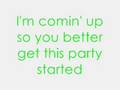 Get This Party Started (With Lyrics) - Pink