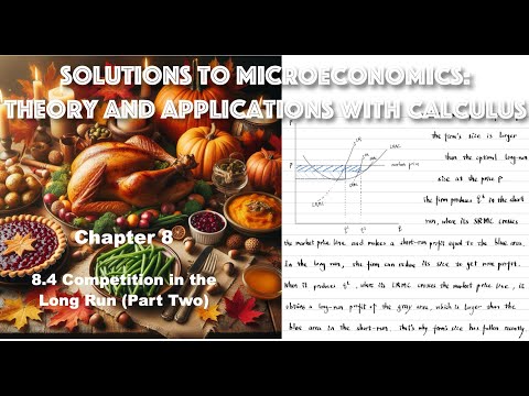 Soluções para 8.4 Concorrência no Longo Prazo (Parte Dois) | Microeconomia: Teoria e Aplicações