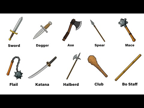 Every Melee Weapons Explained in 4 Minutes