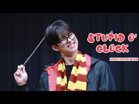 [4k] 220731 빅톤 정수빈 'Stupid' O clock' 직캠 (VICTON SUBIN FanCam) /원더월 팬사인회