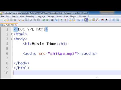 1 Introduction to HTML Hindi