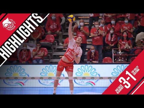 Gli Highlights di Gas Sales Bluenergy Piacenza-Top Volley Cisterna 3-1