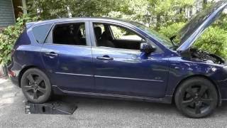 2005 Mazda 3 Fuel Pump Replacement: Part 1 - Fuel Tank Removal