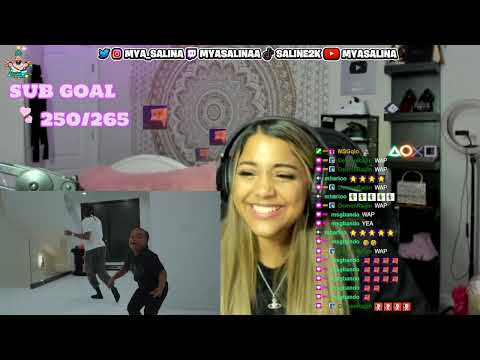 Mya Salina REACTS to "Woo Wop - Just Wanna Wop Ft. DDG (Official Video)"