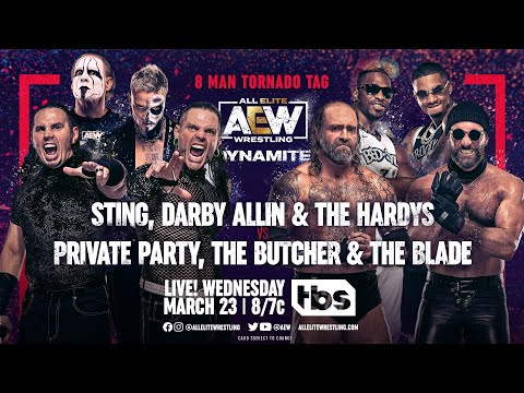 AEW Dynamite 23 March 2022 Full Show Card Details