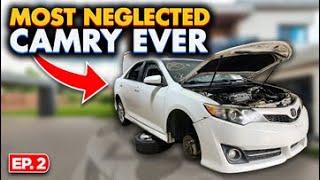 Will The Neglected Toyota Camry Ever Run Again? Ep. 2