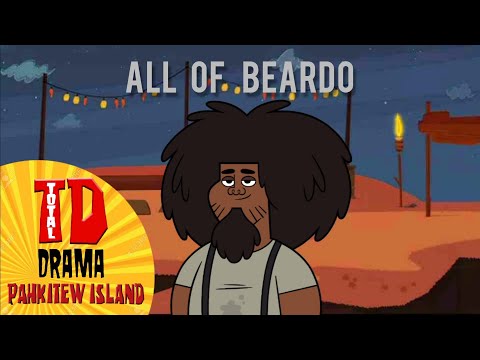 Every scene of Beardo | Total Drama Pahkitew Island