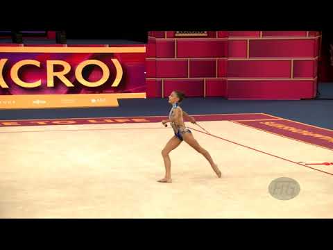 SAMBOL Lana (CRO) - 2019 Rhythmic Worlds, Baku (AZE) - Qualifications Clubs