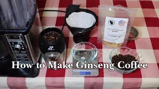 How To Make Ginseng Coffee Using Dried Ginseng Roots - [How To Use Wisconsin Grown American Ginseng]