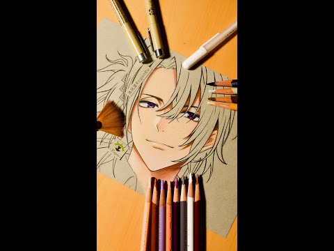 Luca ! #vtuber #nijisanji #luxiem #anime #coloring #art #shorts #fyp