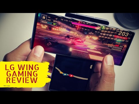 LG Wing Gaming Test / Review in Hindi With Free Fire, CoD Mobile, Asphalt 9 | Power With Style ??