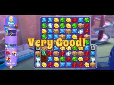 Willy Wonka's World of Candy - Level 283 Complete