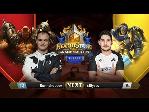 Bunnyhoppor vs xBlyzes | 2021 Hearthstone Grandmasters Europe | Top 8 | Season 1 | Week 7