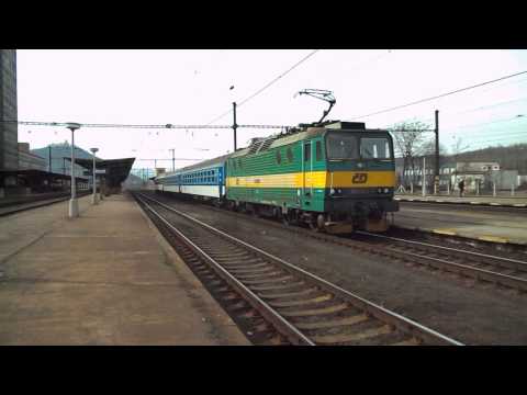 Příprava a odjezd vlaku Os 6825 (ČD 163.091) - Most, 8. 4. 2013