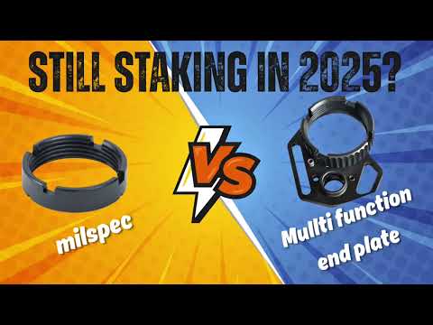 Castle Nut Staking is DEAD? Strike Industries End Plate| AR15 Upgrade @StrikeIndustriesOfficial 
