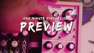 Video thumbnail for One Minute Synthesizer P-Review!!! Ep. 2 Pittsburgh Modular Analog Replicator Delay Effects Module by Noir Et Blanc Vie