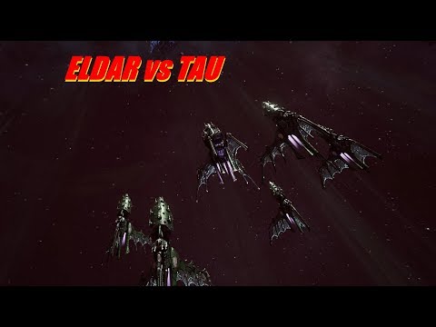 Eldar vs TAU! Rank 72, Heroic Difficulty, 1500 Points - Battlefleet Gothic Armada
