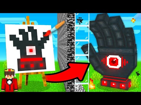 SHOCKING! My Minecraft drawings come to life in MOB BATTLE!! ⚔