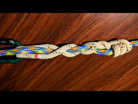 XT Friction Hitch (VT/Valdotain Tresse Variant) for Arborists & Tree Climbers!