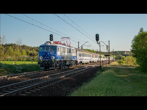 EU07-092 z IC 3512/3 "Piast" zbliża się do Laskowic Pomorskich