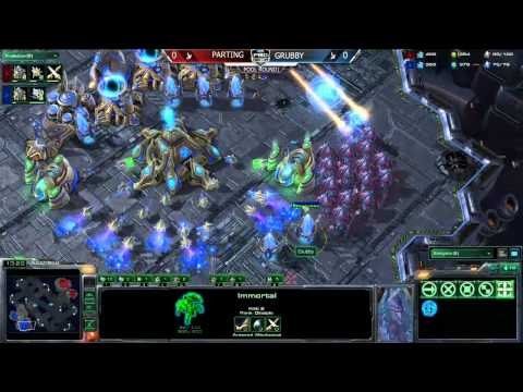 Pool D - Parting vs Grubby - Game 1