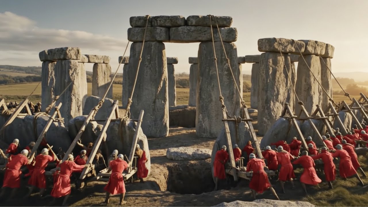 Stonehenge: How Did Ancient People Build THIS? (AI Reconstruction) - YouTube