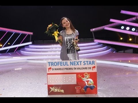 Rose Marie Lanciu a castigat finala Next Star - sezonul al 3-lea