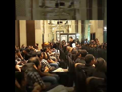 Nikhil Mahesh Dalvi Anchor Nikhil hosting Copprate Event Annual Bash for IDFC First Bank