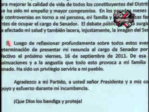 SuperXclusivo - La carta de renuncia del `Chuchin`