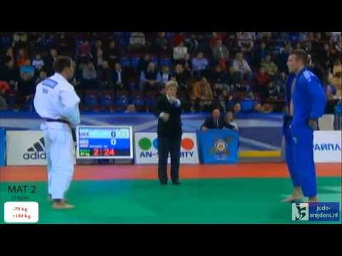Judo 2013 European Open Minsk: Grygorenko (UKR) - Schol (NED) [-81kg] bronze