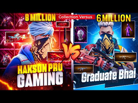 Graduate ff vs Hakson Pro Gaming 🔥 One of The Best Collection Verses in Free fire - Garena free fire