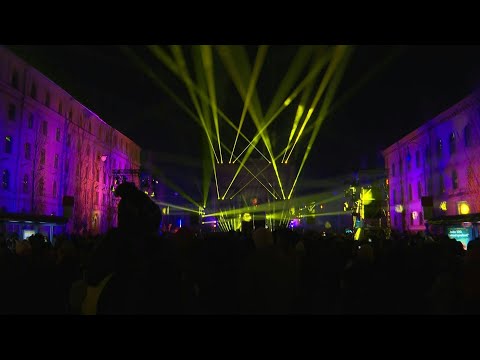 Un spectacle de lumières et de lasers inaugure les festivités du Nouvel An à Munich | AFP Images