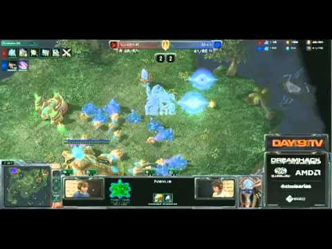 Dreamhack 2011 Final Game - Huk vs Moon - crowd goes wild