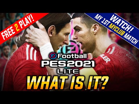 eFootball PES 2021 LITE Review | FREE 2 PLAY! | 1st MyClub Match! | David Seaman-like SAVE - WOW!