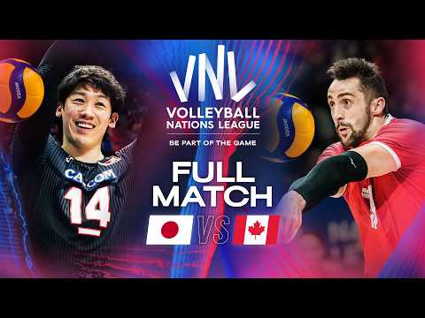 Canada 🇨🇦 vs. Japan 🇯🇵 - VNL 2024 | Full Match - Week 3