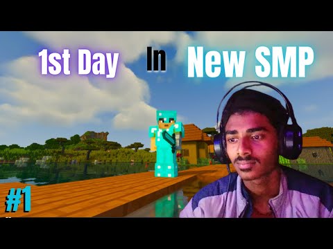 New SMP Adventure: Epic First Day! 😍 | Kison Playz