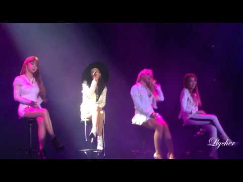 [Fancam] 140823 2NE1 AON Live In Bangkok - Come Back Home (Unplugged Ver.)