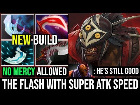 This is a New Build For New Bloodseeker in 7.20e | Super ATK Speed Destroy TrashTalk Troll Dota 2