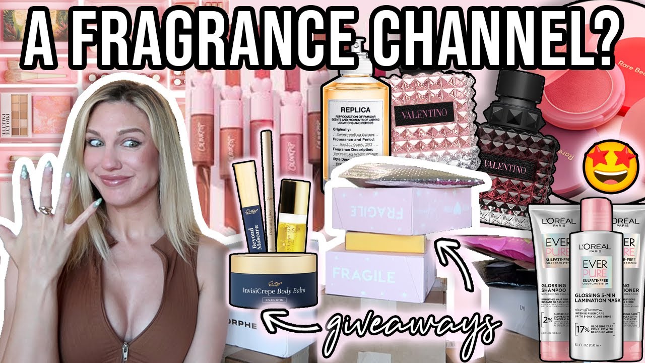 NEW fragrance + beauty haul