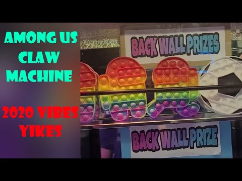 Among Us Bubble Popper Claw Machine?!?