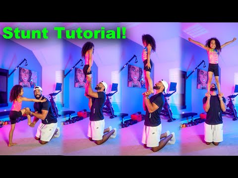 Easy Cheer Stunt Tutorial!