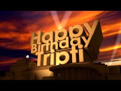 Happy Birthday Tripti