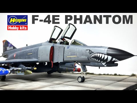 HASEGAWA F-4E PHANTOM - TERMINATOR - 1/48 Full Build Video