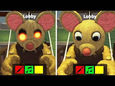 INFECTED MARI VS NON-INFECTED MARI JUMPSCARE! Roblox Piggy