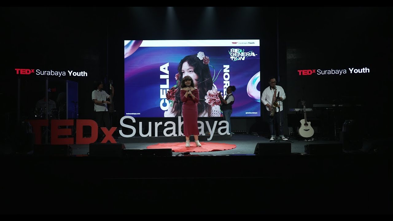 Discovering My Voice Through Gipsy Jazz | Celia Noreen | TEDxSurabaya Youth