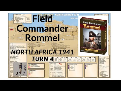 DVG Field Command Rommel North Africa 1941 Turn 4