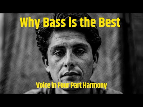 Why Bass is the Best Voice in Four Part Harmony
