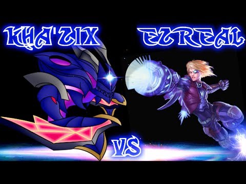Kha'Zix vs Ezreal Jungle Ranked Gameplay | Season 7 | Patch 7.19 |
