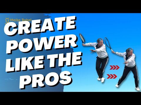 How To Hit Harder Tennis Groundstroke - The Secret to More Power!